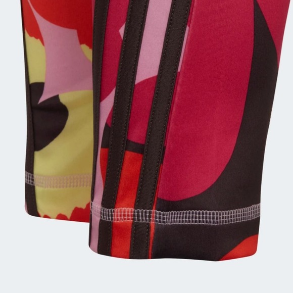 NWT Adidas Girl's Adidas x Marimekko Believe This Aeroready Leggings Size Small - Picture 6 of 13